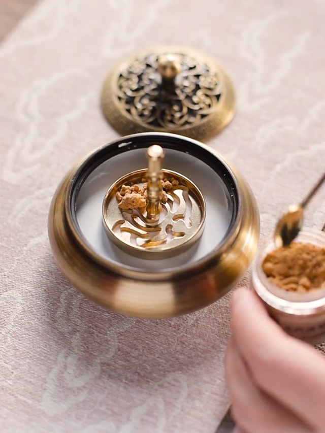 Amazon｜香篆香型セット 香道具 真鍮製 純銅線香炉キット ツール お香